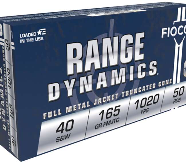 FIO 40SW 165GR FMJTC 50RD