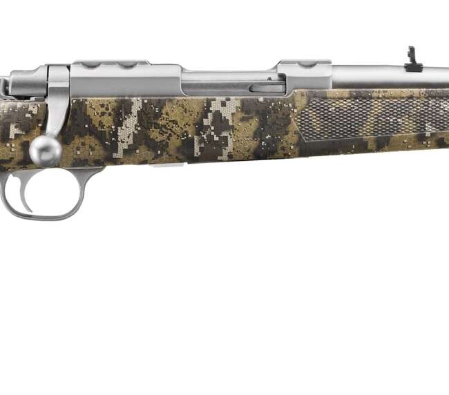 RUGER 77/44 44MAG SS/CAMO 16" AS TB