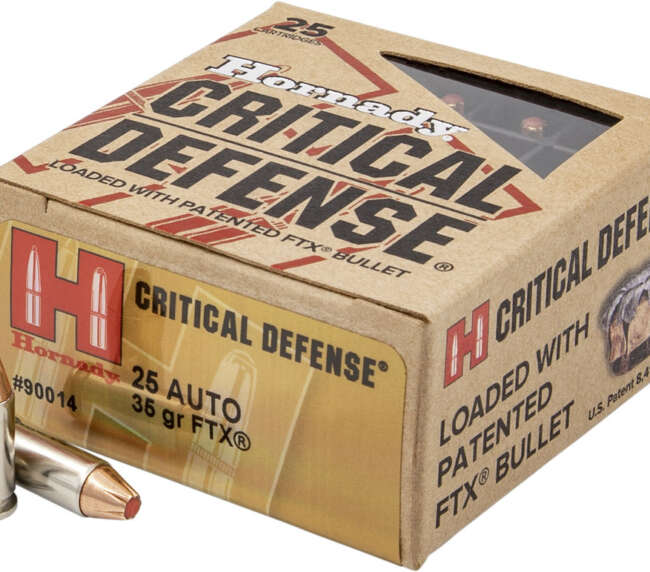 HRN 25AP 35GR CRITDEF FTX 25RD