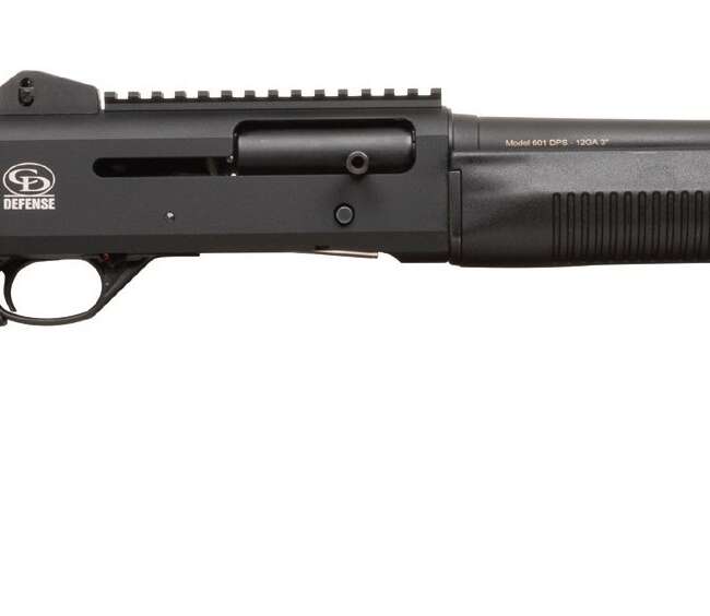 CHARLES DALY 601 DPS TACT 12/18.5 BK/SYN 3"