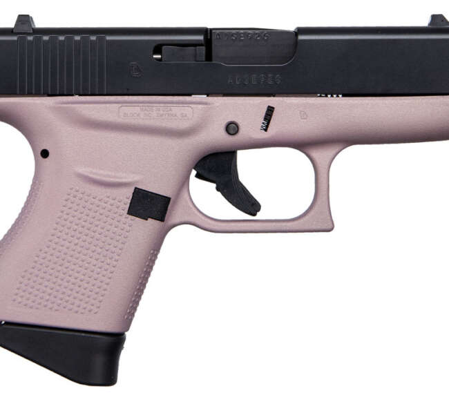 GLK 43 9MM 6RD PINK BLK