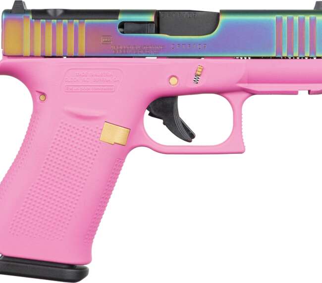 GLK 43X 9MM 10RD PINK RAIN MOS