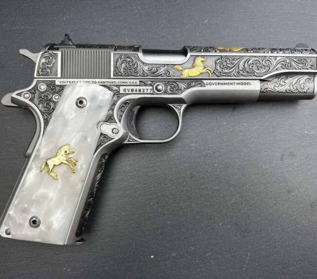 CLT 1911 MSTR SCR GLD 45AP 5SS