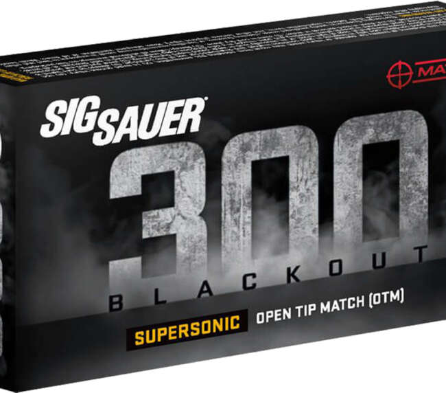 SIG 300BLK 125GR SUP OTM 20RD