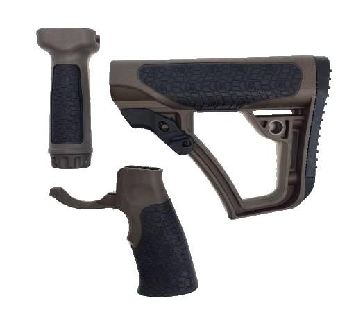 DANIEL DEFENSE STOCK/GRIP COMBO DD MILSPEC+