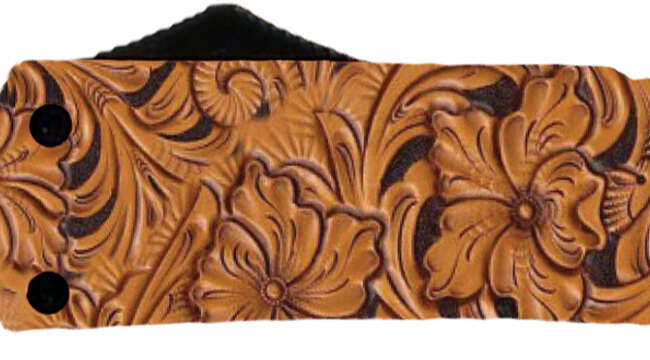 TPL SLIM SADDLE TAN DROP POINT