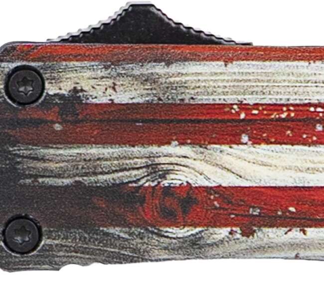 TPL SMALL WOOD US FLAG DAGGER