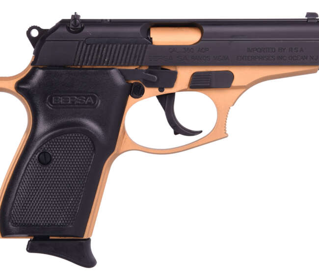 BERSA THUNDER 380 GOLD/BLACK 380ACP
