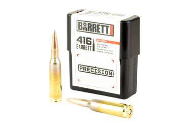 BARRETT FIREARMS AMMO 416BAR 500GR A-TIP 10RD
