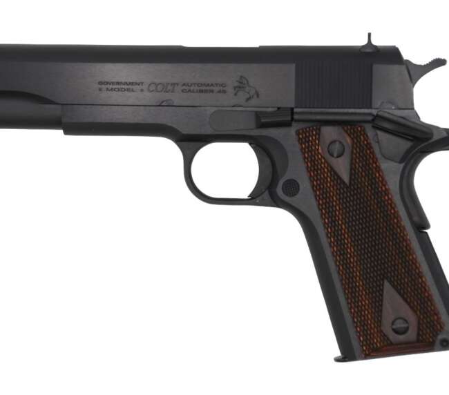 COLT GOV'T CLASSIC 45ACP BL/WD 5"