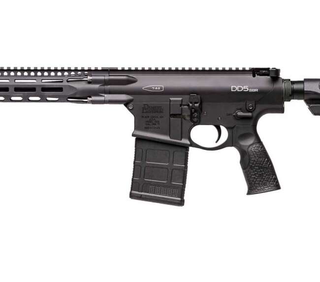 DANIEL DEFENSE DD5 SBR 308WIN 12.5" BLACK