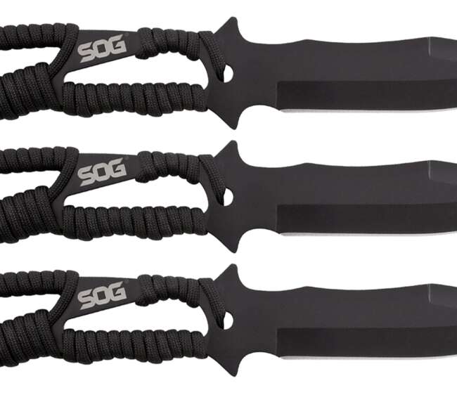 SOG THROWING KNIVES 3PACK