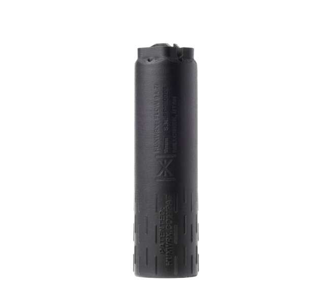 HUXWRX FLOW 9K TI 9MM SILENCER BLK