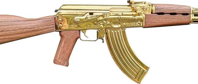 ZASTAVA ARMS USA ZPAP M70 7.62X39 24K GOLD/WD
