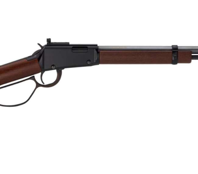 HENRY REPEATING ARMS H1 TRACKER 22LR BL/WD 20"