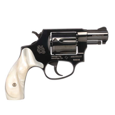 HERITAGE MANUFACTURING ROSCOE 38SPL BL/PEARL 2" 5RD