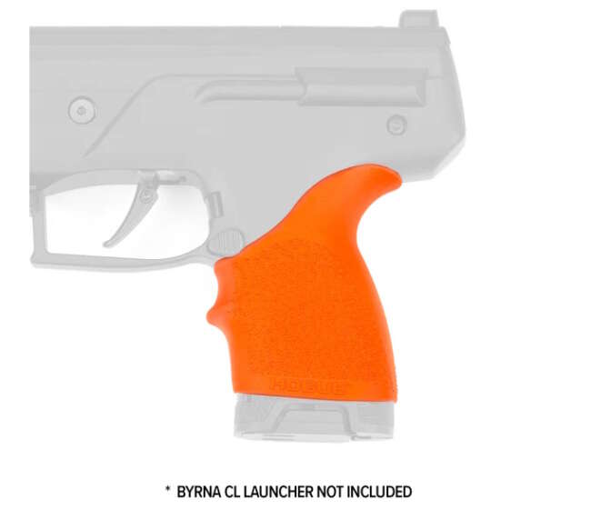 BYRNA TECHNOLOGIES CL HOGUE RUBBER GRIP ORANGE  #