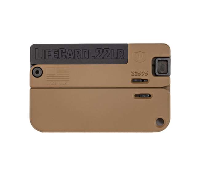 TRAILBLAZER FIREARMS LIFECARD POLY 22LR BLACK/BROWN