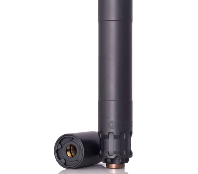 RUGGED SUPPRESSORS OBSIDIAN45 45ACP SILENCR BLACK