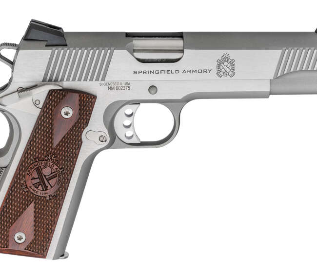 SPRINGFIELD ARMORY 1911 45 LOADED STAINLESS