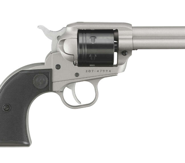RUGER WRANGLER 22LR SLV/SYN 3.75"  #