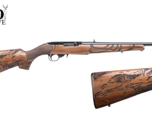 RUGER 10/22 AMER EAGLE 22LR BL/WD  #