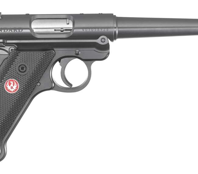 RUGER MKIV STD 22LR 6" BL/SY 10+1