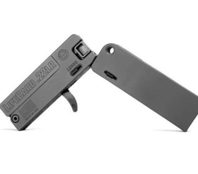 TRAILBLAZER FIREARMS LIFECARD POLY 22LR BLACK/GREY