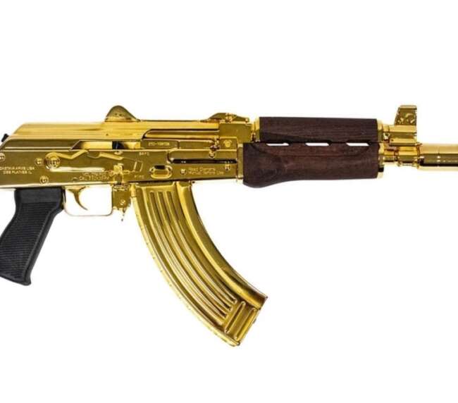 ZASTAVA ARMS USA ZPAP92 7.62X39 24K GOLD/WD