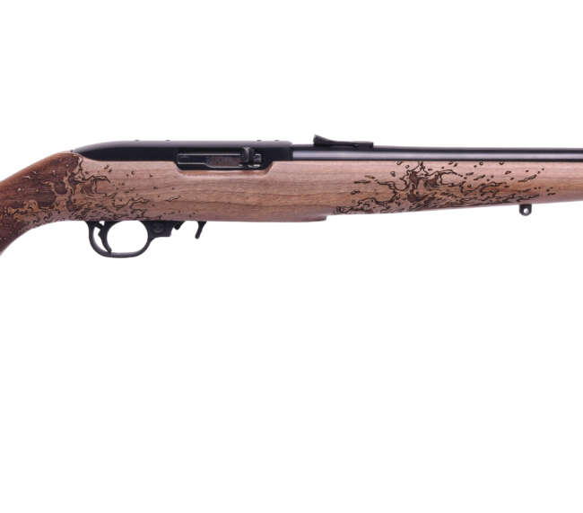 RUGER 10/22 BASS 22LR BL/WD 18.5"  #