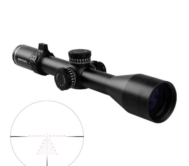 RITON OPTICS 5 CONQUER 4-28X56 MOA FFP IL