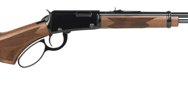 HENRY REPEATING ARMS H1 WESTERN 22LR BL/WD 18.5"