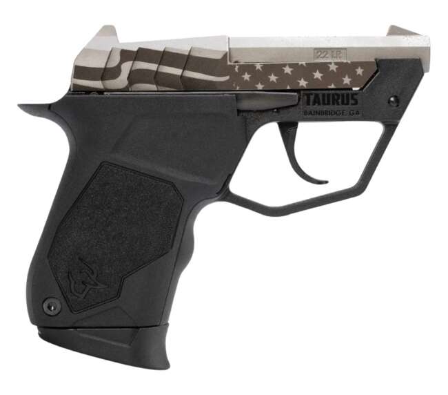 TAURUS 22TUC 22LR BLK/FLAG 2.5" 9+1