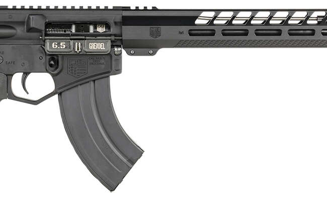 DIAMONDBACK FIREARMS DB15BG 6.5GR BLACK 18" V RAIL