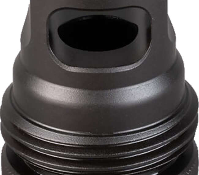 SIL ASR MZL BRK 5/8X24 SGL 9MM