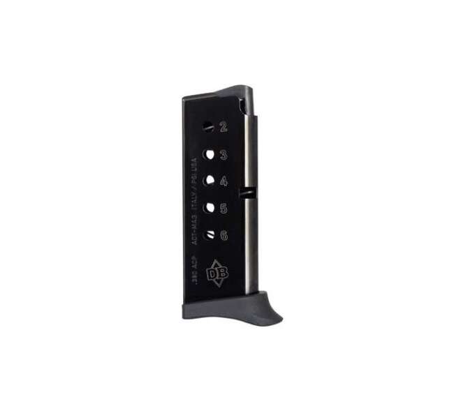 DIAMONDBACK FIREARMS MAGAZINE 380ACP 6RD W/FNGR EXT