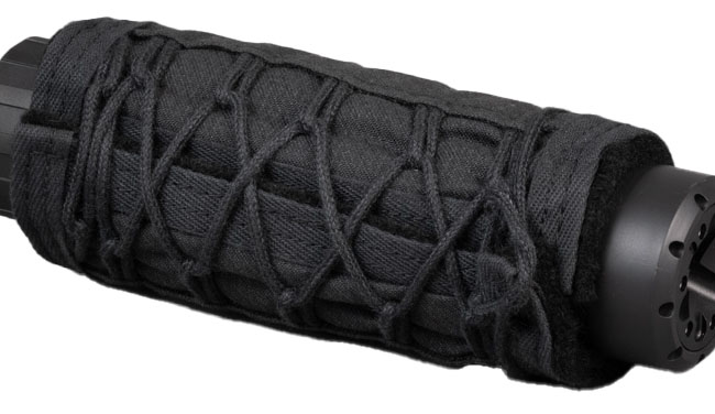 SILENCERCO SUPPRESSOR COVER 5.5" BLK CORD