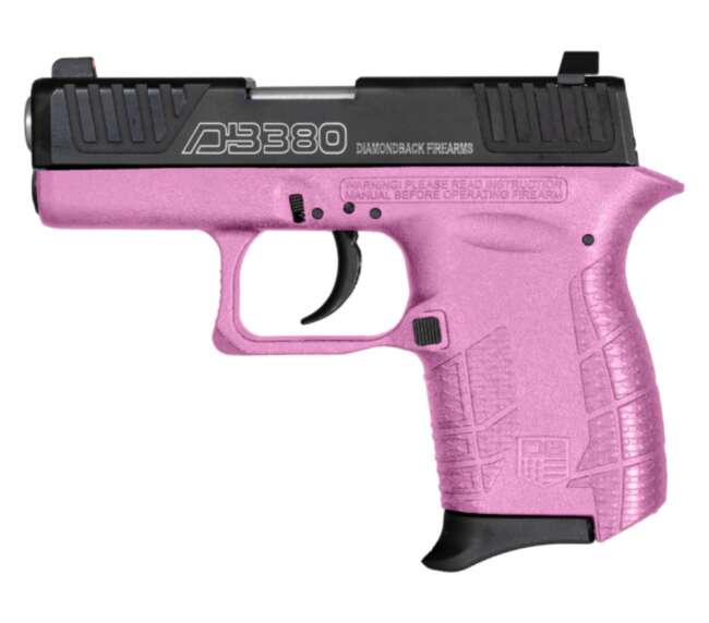 DIAMONDBACK FIREARMS DB380 GEN IV 380ACP PINK 6+1
