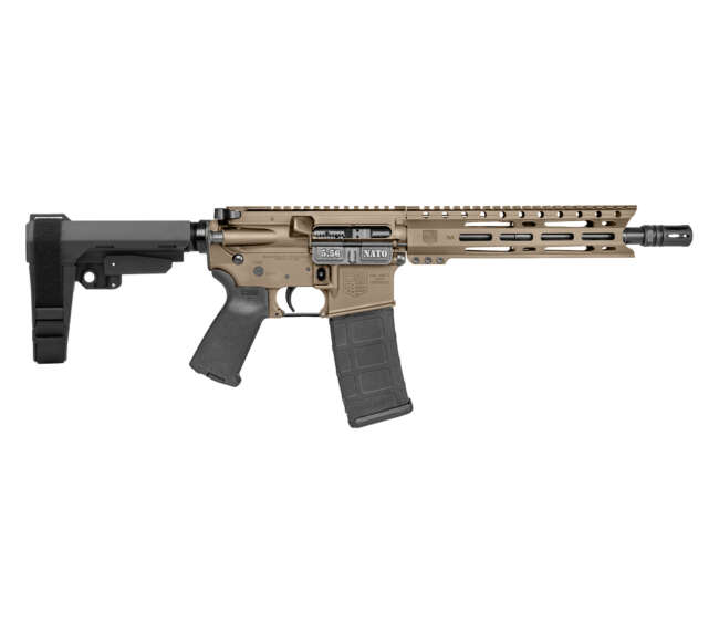 DIAMONDBACK FIREARMS DB-15 PIST 5.56MM FDE 10" SBA3