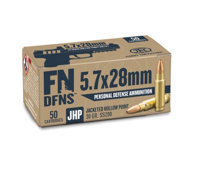 FN AMMO 30GR 5.7 JHP 500RD CASE