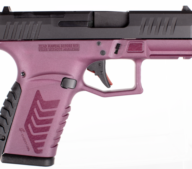 DERYA ARMS DY9Z 9MM BLKCHERRY/BLK 15+1 OR
