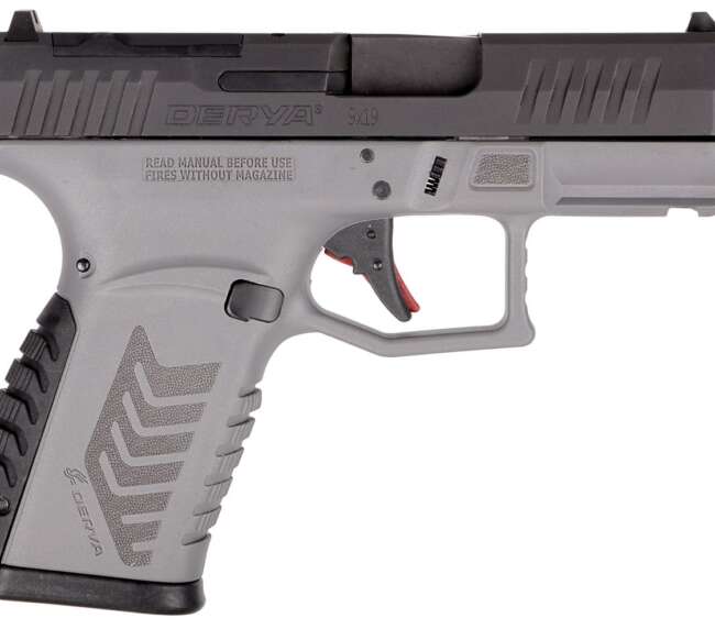 DERYA ARMS DY9Z 9MM GREY/BLK 15+1 OR
