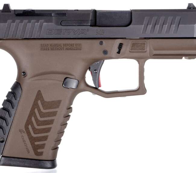 DERYA ARMS DY9Z 9MM BRONZE/BLK 15+1 OR