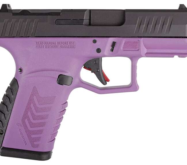 DERYA ARMS DY9Z 9MM PURPLE/BLK 15+1 OR
