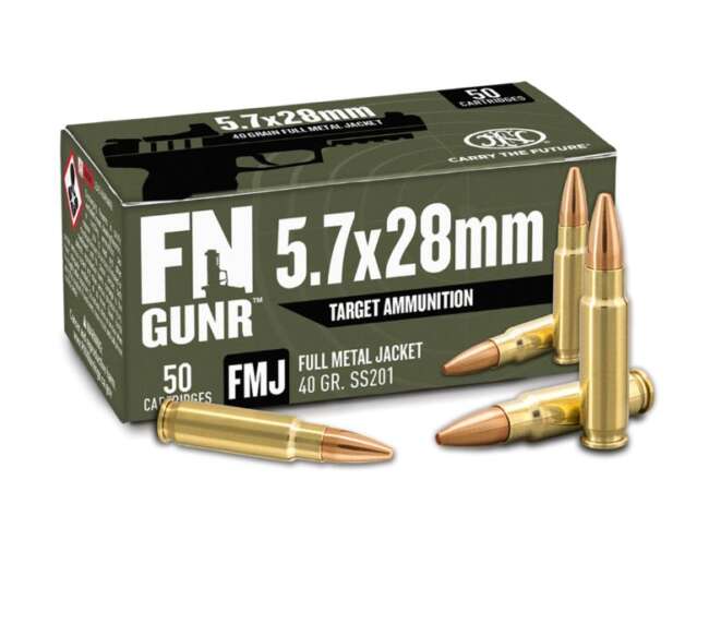 FN GUNR 40GR 5.7 FMJ 500RD CASE