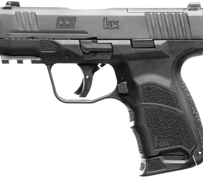 HECKLER AND KOCH (HK USA) CC9 9MM BLK 12+1 NS OR