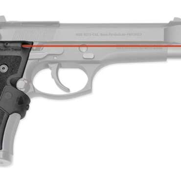 CRIMSON TRACE LASERGRIP BER 92 BLK MIL-STD