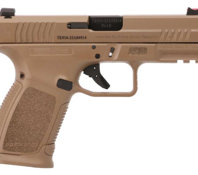 GFORCE ARMS RPX3C9 9MM 4" FDE FULL 15+1