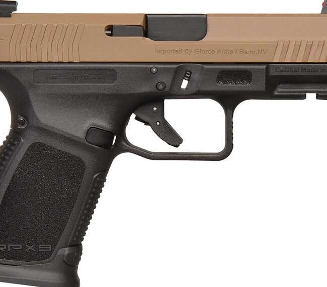 GFORCE ARMS RPX3C9 9MM 4" FDE SLIDE 15+1