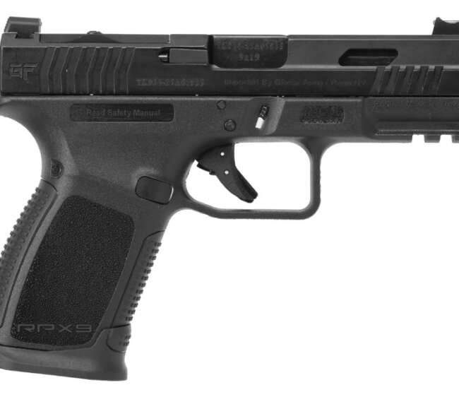 GFORCE ARMS RPX3C9 9MM 4" BLK SLIDE 15+1